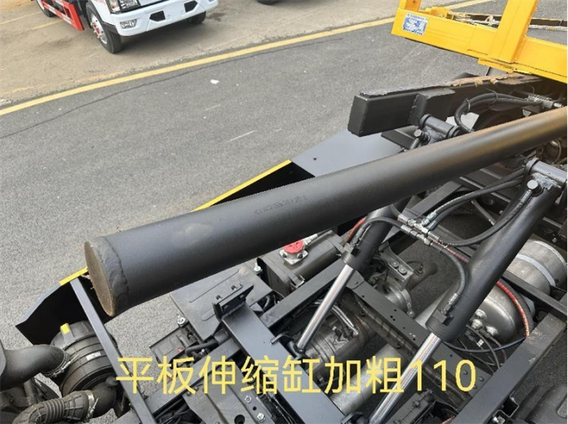 國(guó)六藍(lán)牌歐馬可一拖二清障車(160馬力重載)